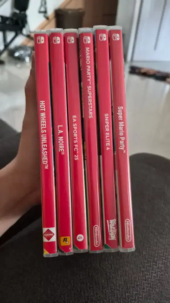 Kaset nintendo Switch (12 kaset ori)