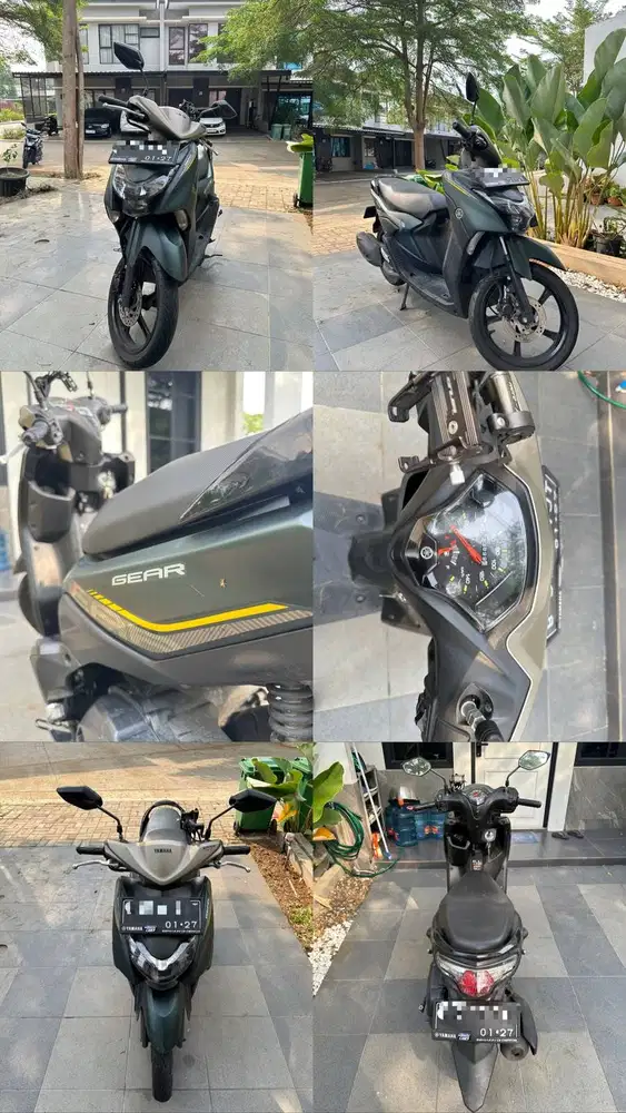 YAMAHA MIO GEAR TAHUN 2022 WARNA HIJAU