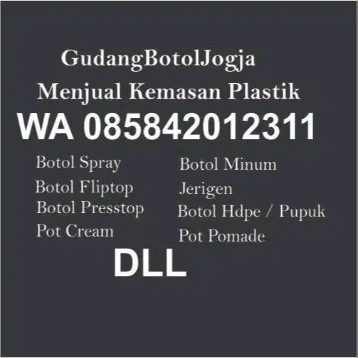 Botol Platik 500 ML Baru