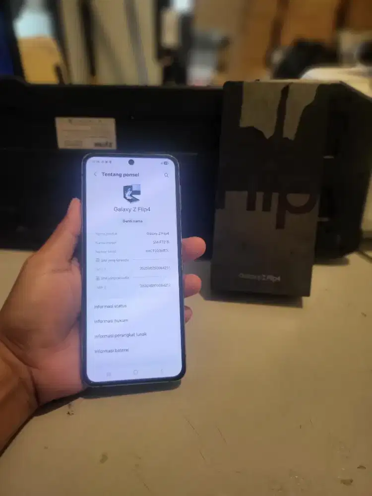 Samsung galaxy flip 4 ram 8/512 sein