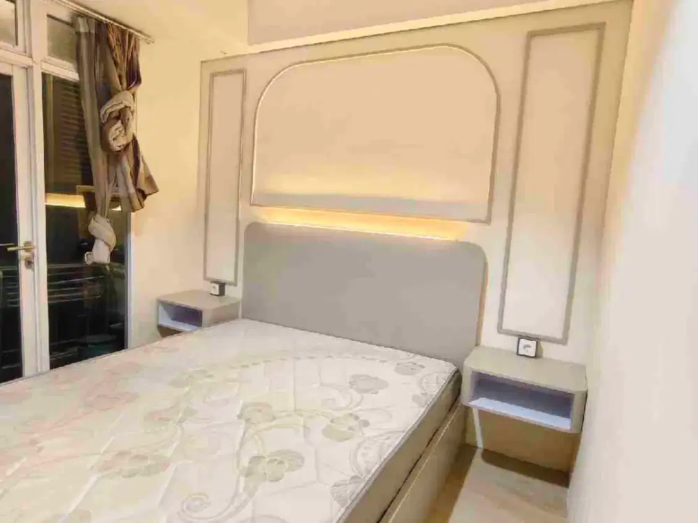 disewakan 1BR  Furnished Apartemen Puri Orchard hadap timur. 

IPL  775 rb/ bulan
Listrik 2200 watt ( token) 
Air PAM
Member Parkir Mobil 200rb/bulan
Member Parkir Motor 100rb/bulan