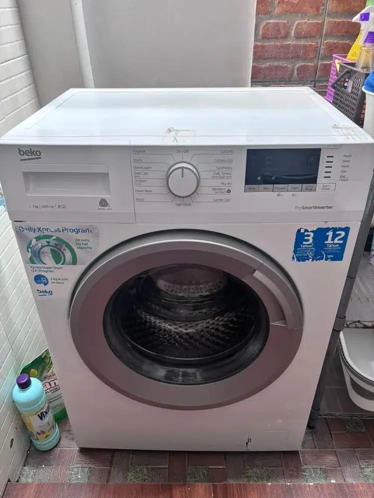 Mesin Cuci Beko Front Loading Rusak