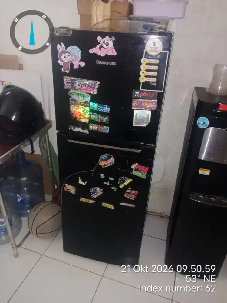 kulkas changhong 2 pintu