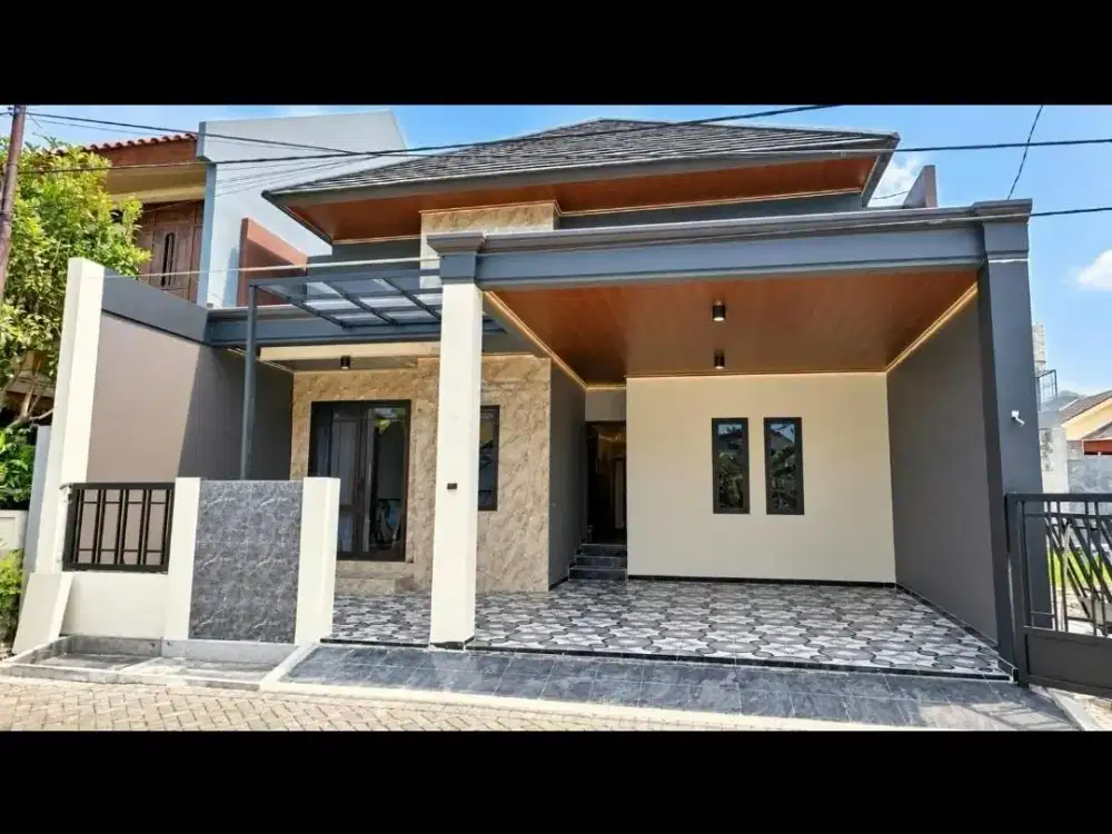 ‼ RUMAH BARU GRESS BUKAN RENOVASI ‼ di Perumahan Rewwin Waru Sidoarjo
