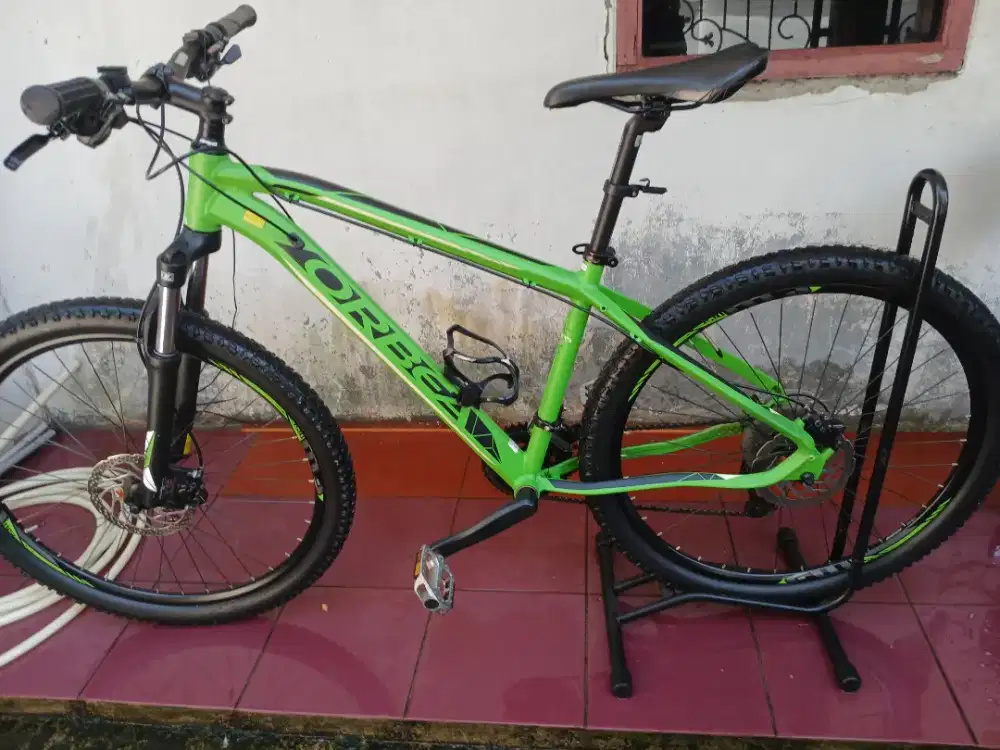 Jual sepeda mtb merk orbea spanyol masih gress 95%