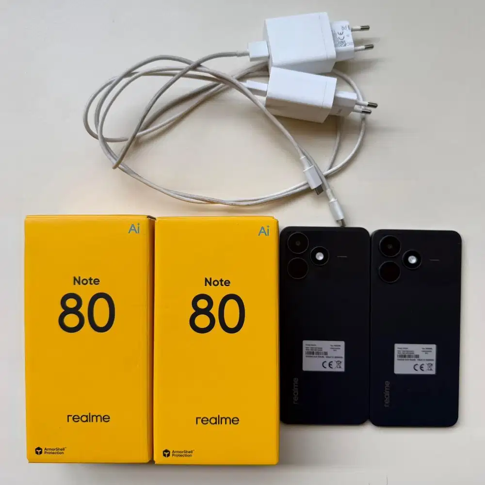 Realme note 80 4/64 belom sebulan