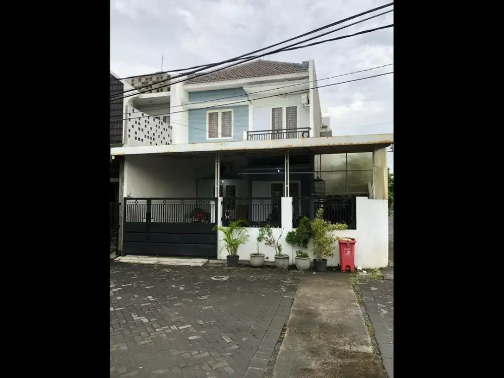 ‼MURAH POLL‼Rumah 2 Lantai Murah di Perumahan Green Mansion Residence Waru Sidoarjo