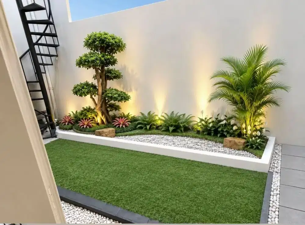 Taman mini minimalis