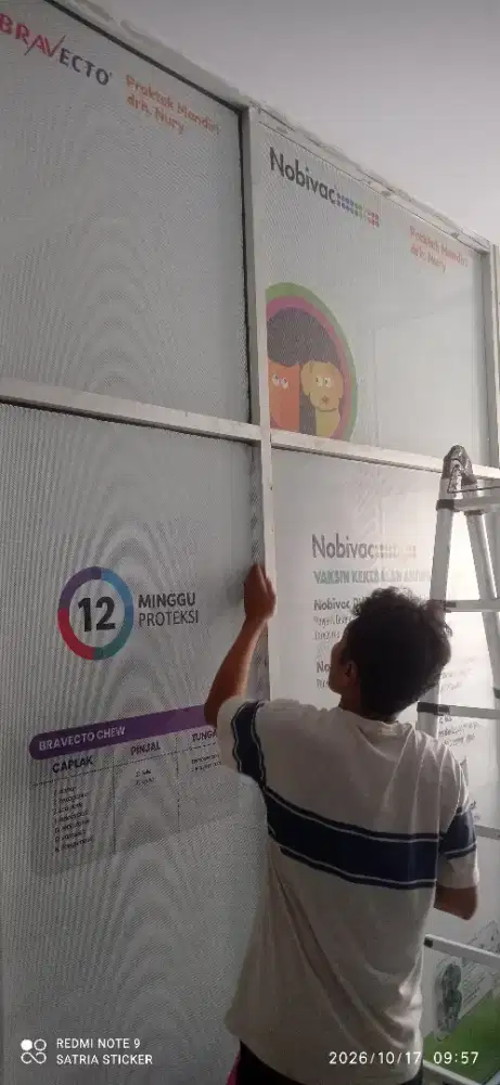 Stiker Oneway Vision Fullcolor Printing