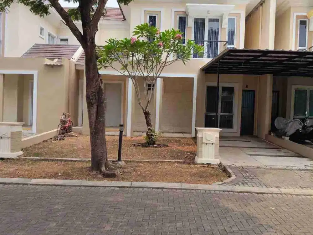 Disewa Rumah 2 Lantai Semi Furnished Dekat Sekolah Dan Mall Aeon Bsd Tangerang