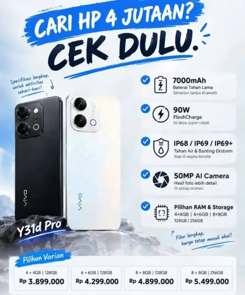 CICILAN VIVO Y31DPRO