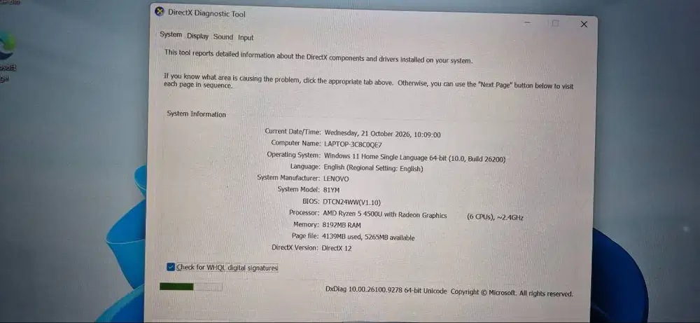 Laptop Lenovo Ideapad 5
