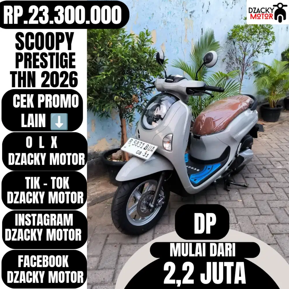 SCOOPY PRESTIGE 2026 SECOND LIKE NEW