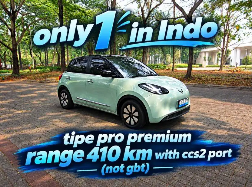 [NOS - Harga CASH] Km 800 Perak - Wuling BINGUO - Tipe PRO CCS2 410 Km
