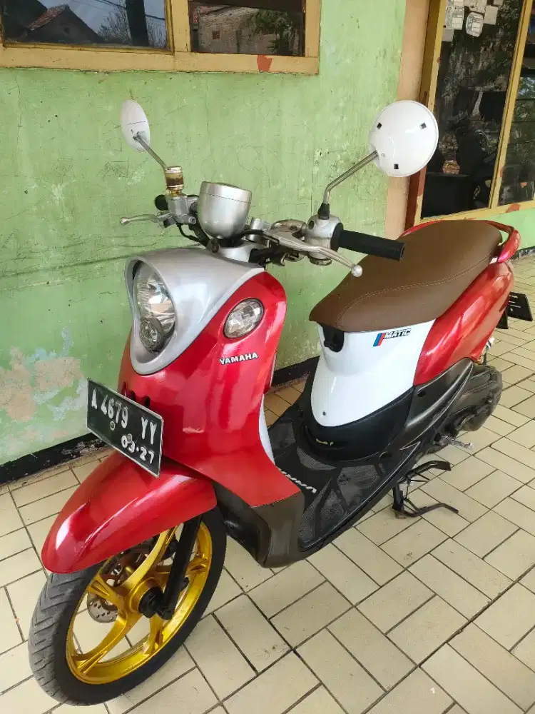 Yamaha Fino 2012 ss lengkap plat idup 2027