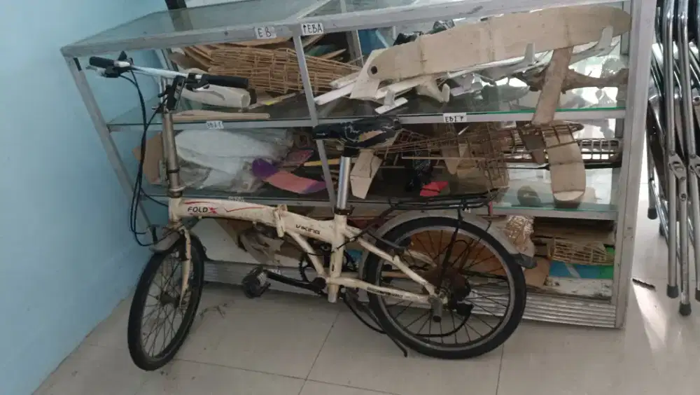 Jual Sepeda Lipat Bekas Fold X Viking