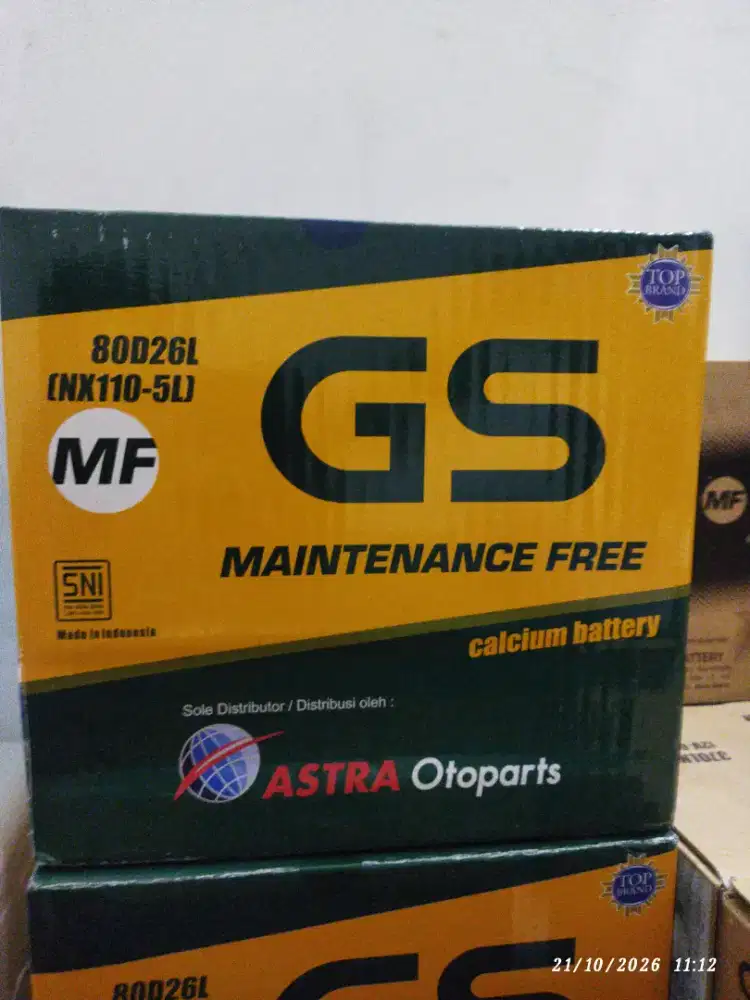 Jual aki GS Astra bergaransi