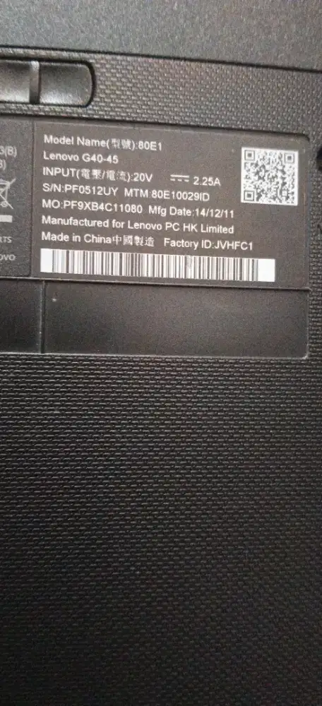 Jual laptop lenovo