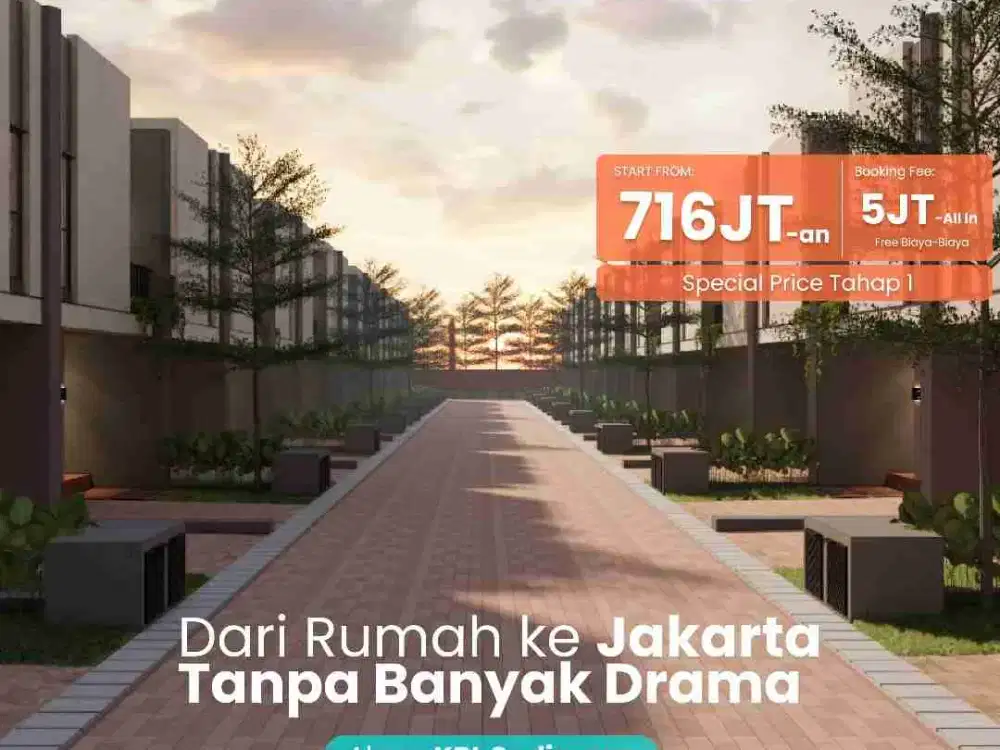 Rumah Baru hanya 700 Jutaan