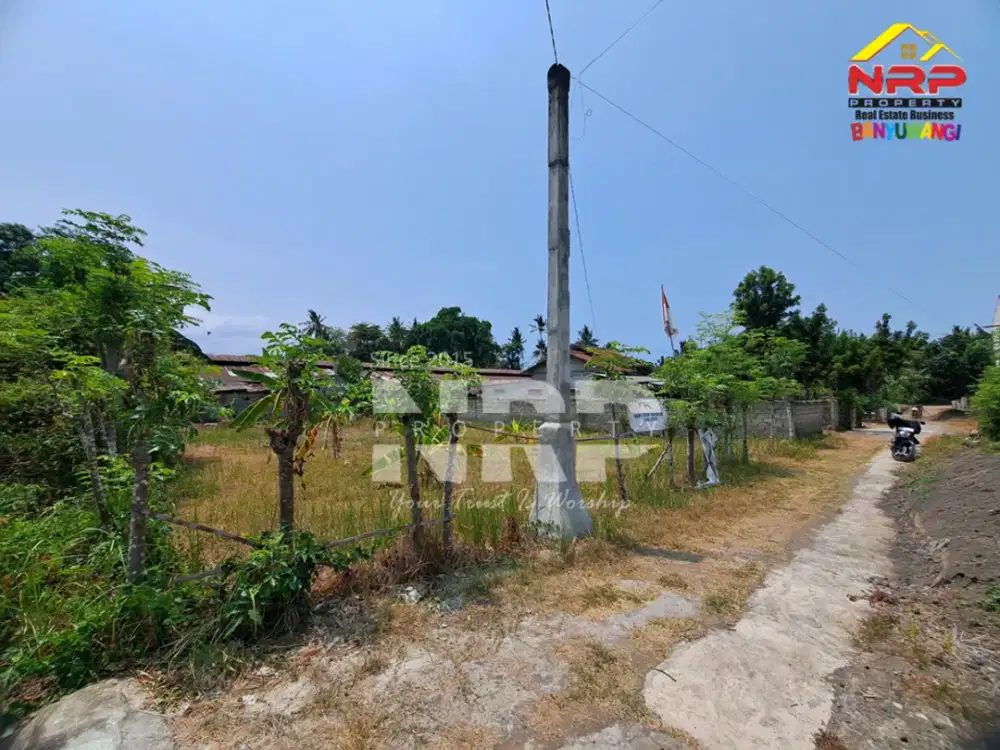 Dijual Tanah Siap Bangun dekat Pantai Cacalan di Sukowidi - Banyuwangi