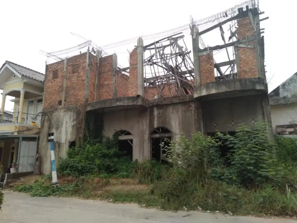 DIJUAL TANAH BONUS BANGUNAN VILLA AZHAR PLAJU PALEMBANG