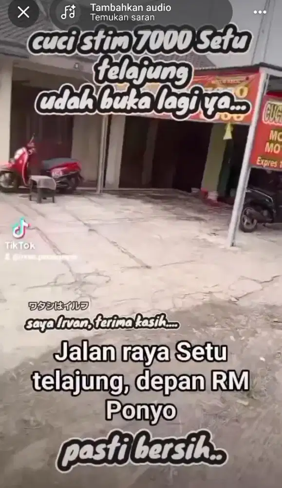 Di butuhkan untuk kerja cuci stim motor.