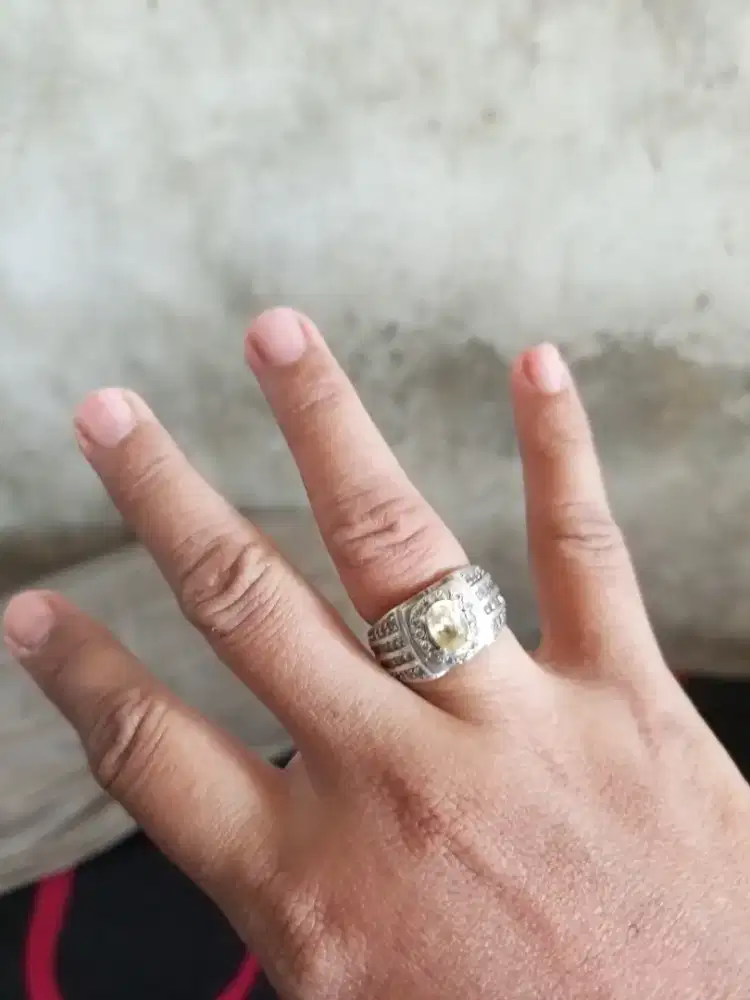 cincin yellow permata