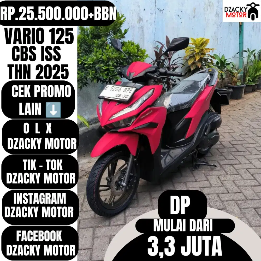 VARIO 125 CBS ISS 2025 SECOND LIKE NEW