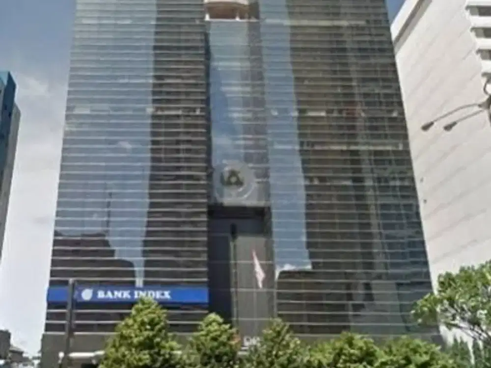 Disewakan Ruang Kantor di Plaza Bank Index, area Thamrin Jakarta Pusat.