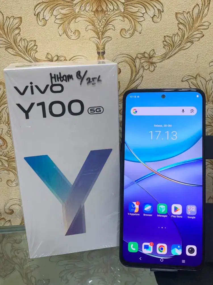 Second unit Hp VIVO Y100 5G 8/256 Lengkap Fulset