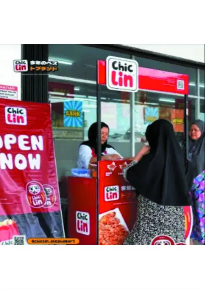 Jualan ayam goreng gunting