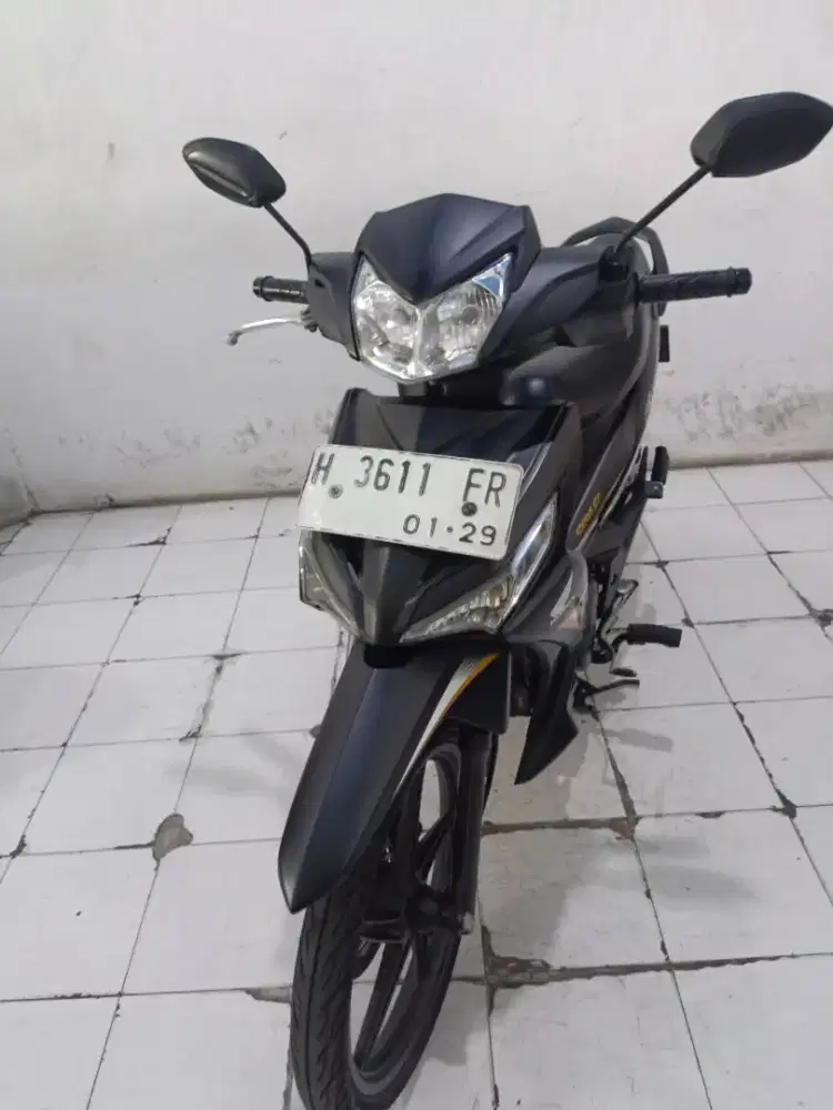 supra x 125 cw th 2023 hitam dop
