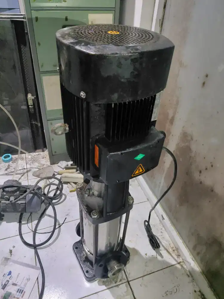 DIJUAL: Pompa Vertikal Multistage CNP CDLF16-7 + Motor 10 HP 3 Phase