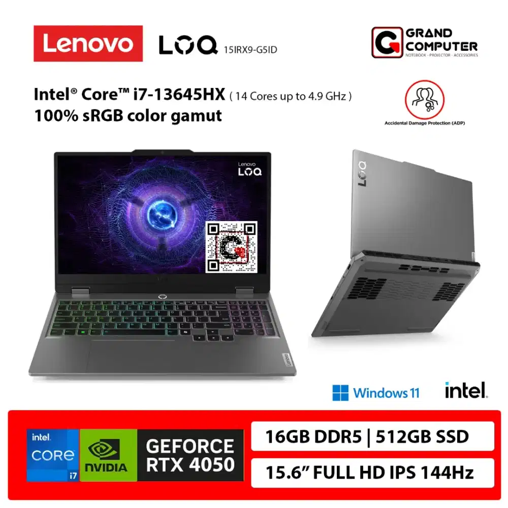 LENOVO LOQ i7/Amd R7