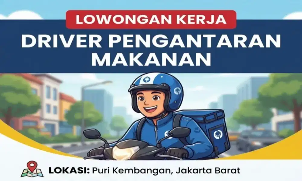 Butuh Cepat. Kurir Pengantaran Makanan