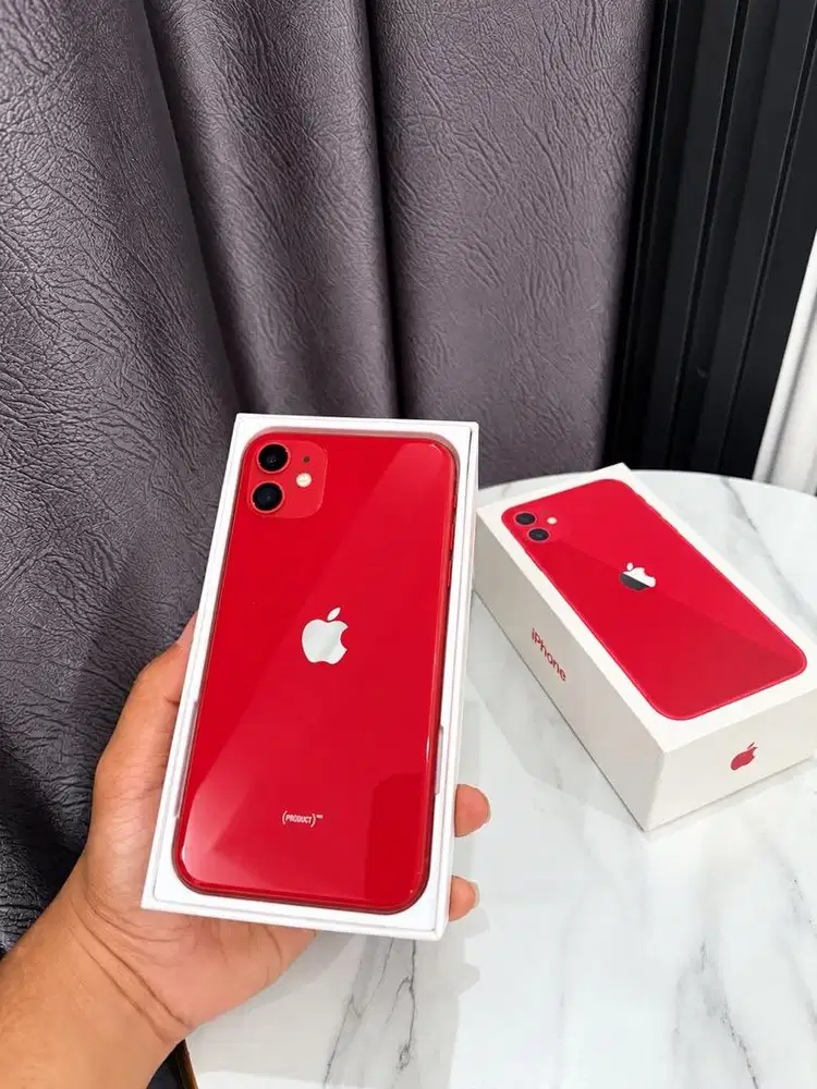Iphone 11 64gb Red Fullset