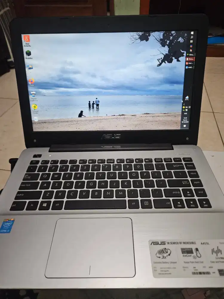 Laptop core i3 asus 500Gb