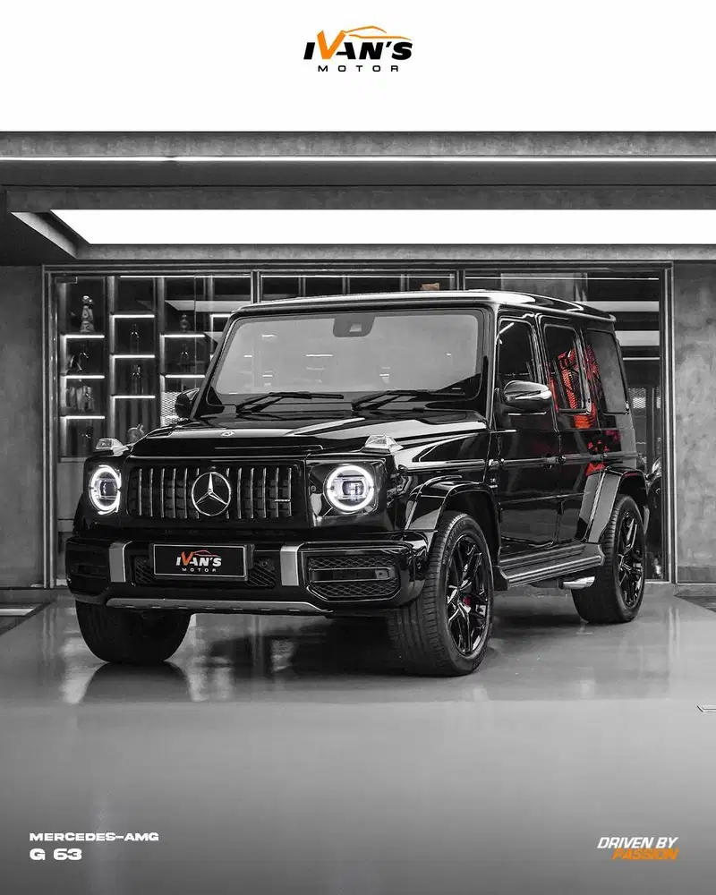 MERCEDES BENZ G 63 AMG 2019  BLACK ON BLACK  KM 10,xxx ANTIK MERCY G63