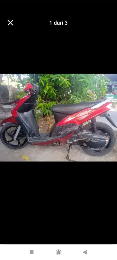 Jual motor mio smile 2009 lengkap