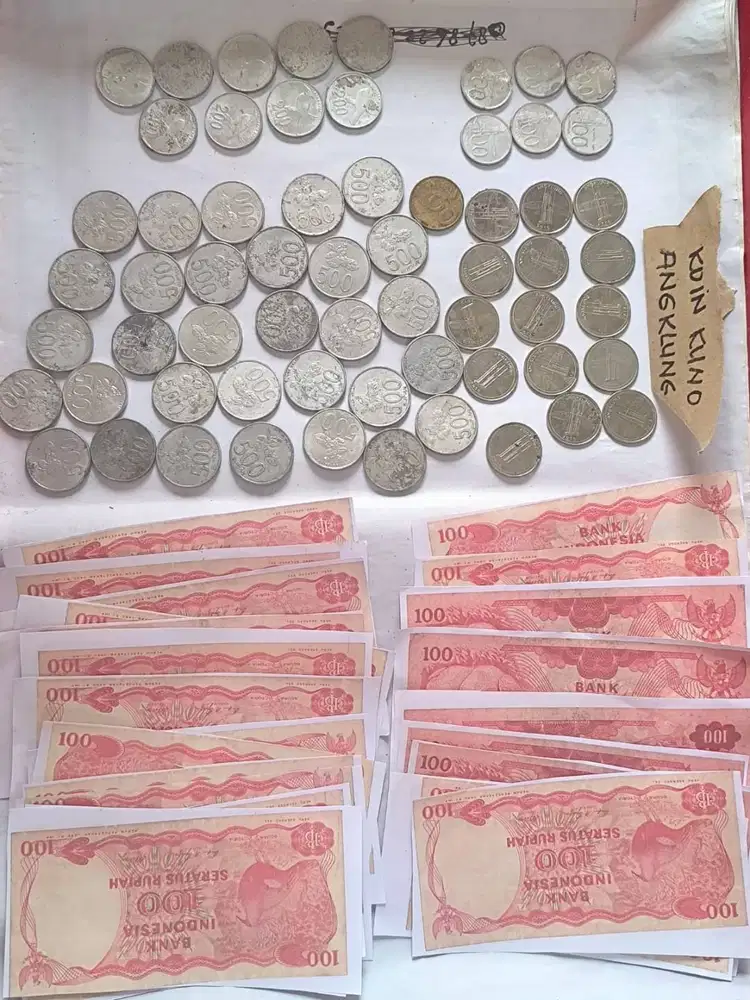 Jual Uang Rupiah Kuno / Jadul Asli