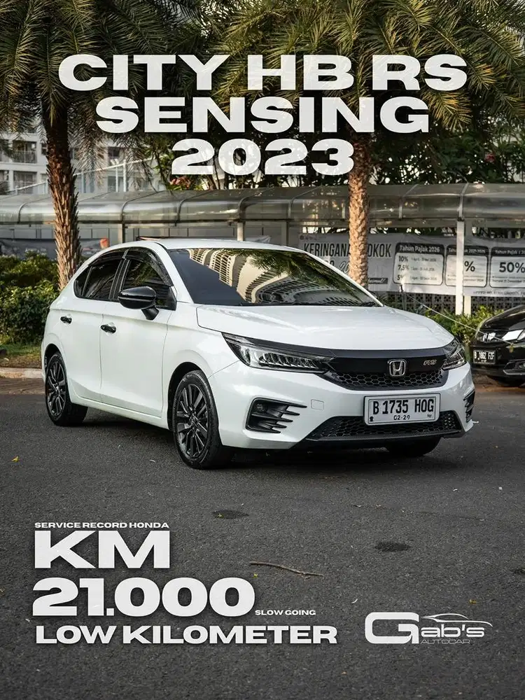 (Harga Cash) Honda City Hatchback RS Sensing 2023 / City HB RS Sensing