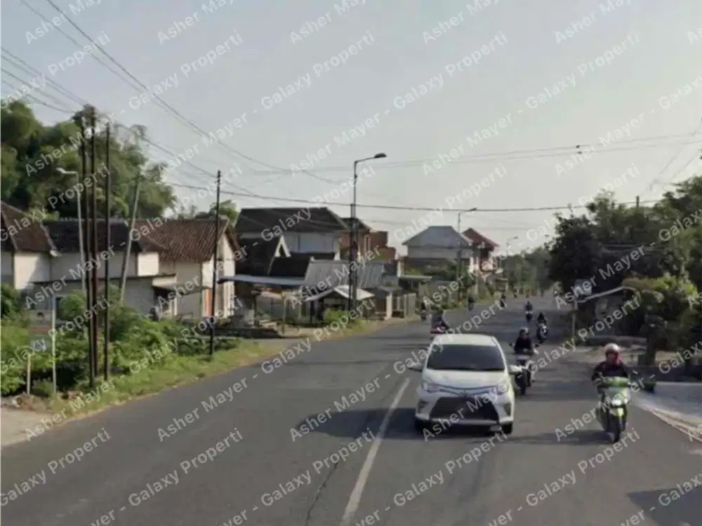 Tanah 7.2ha shm sudah urug dan pagar keliling untuk pengembangan kawasan industri di Raya Trawas Mojosari Mojokerto Jawa Timur