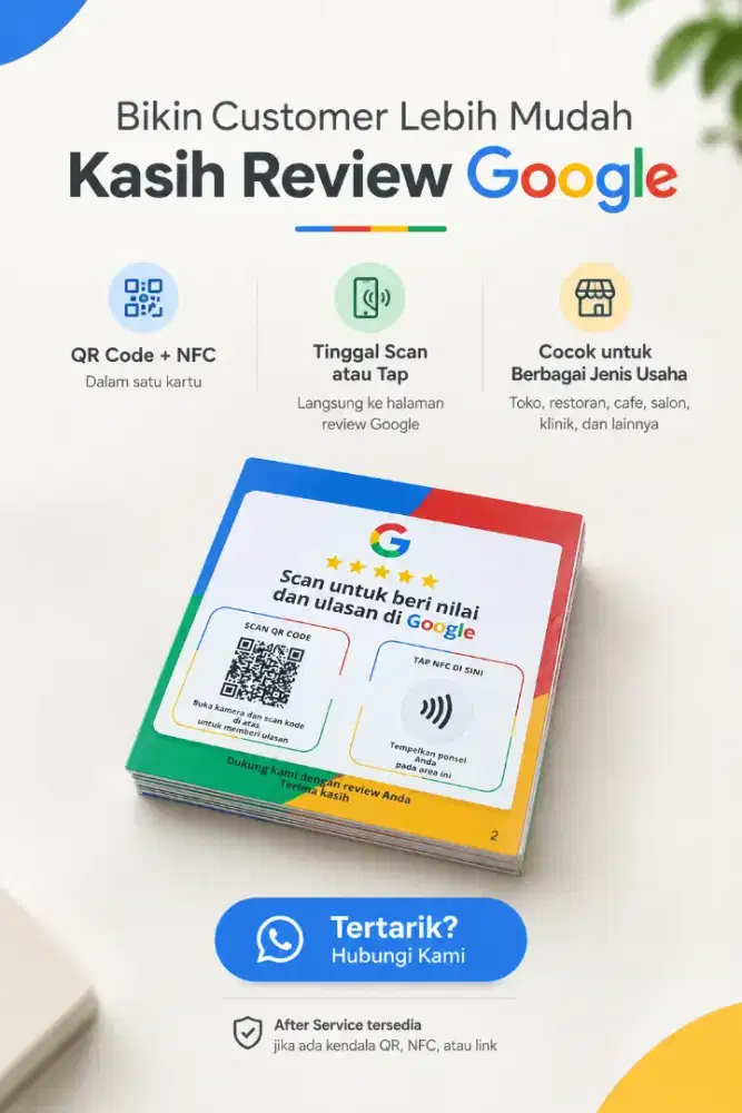 Kartu Review Cepat Google Map