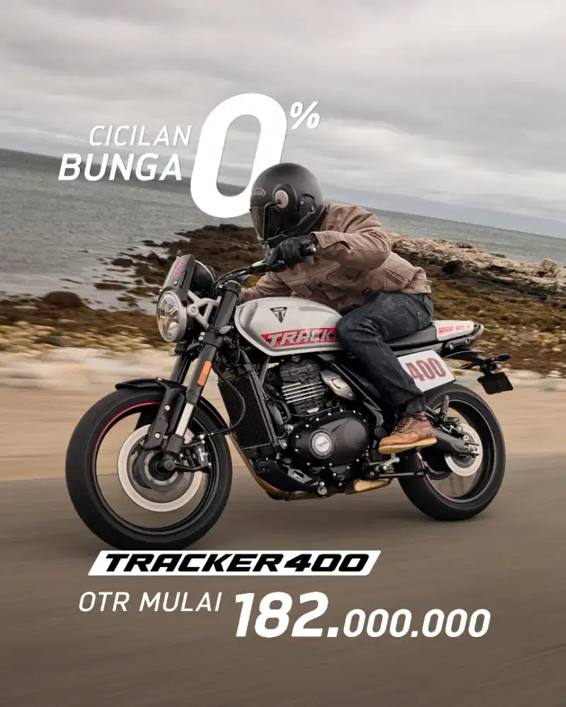 Triumph 400 series tracker