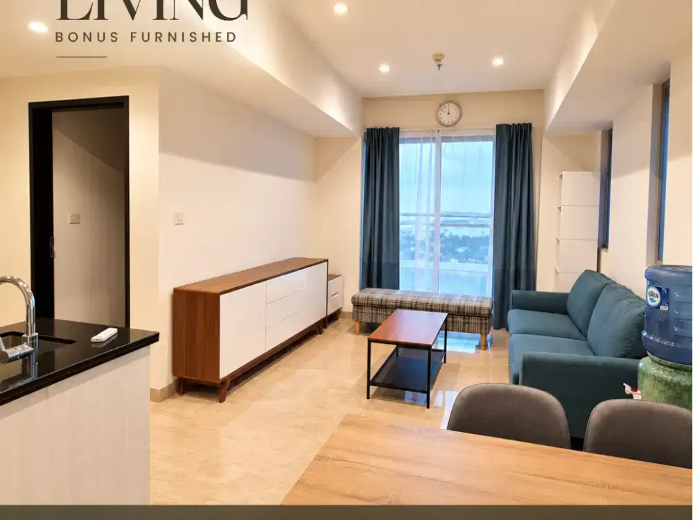 Jarang ada 2 Bedrooms corner lantai rendah, APARTMENT BRANZ BSD CITY
