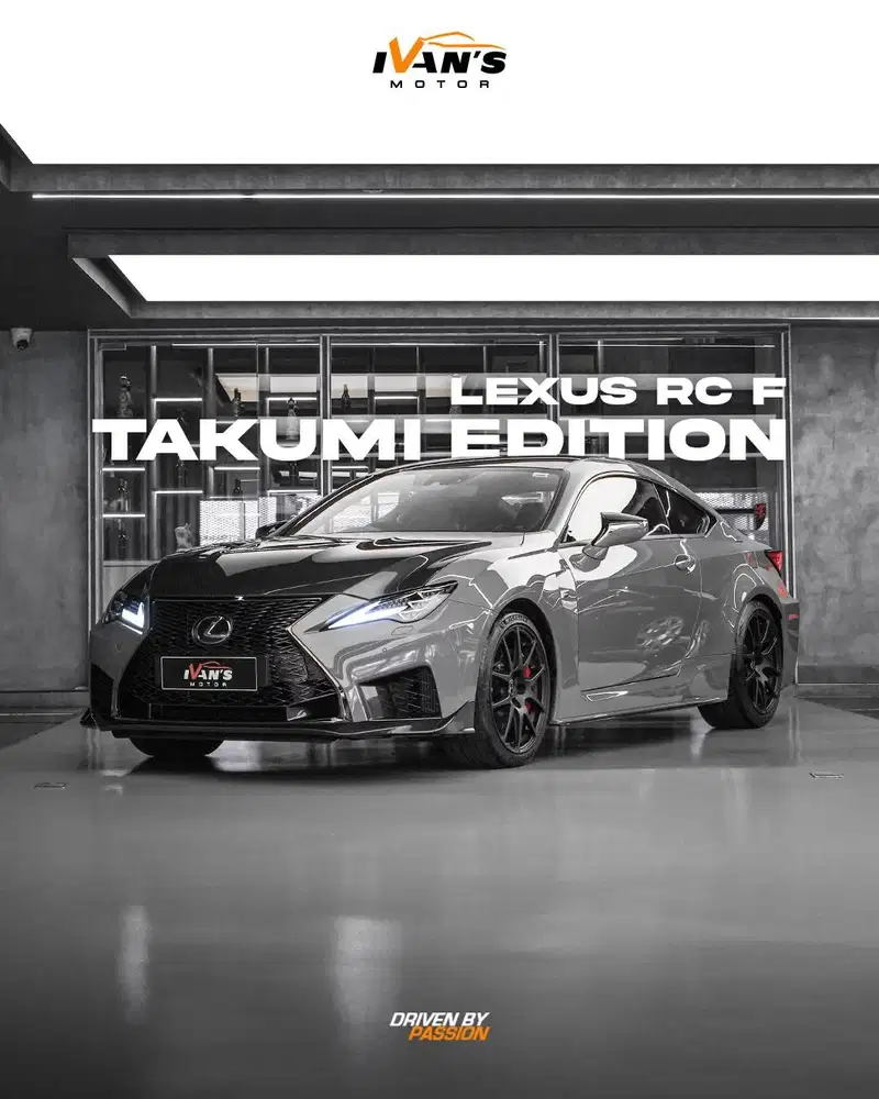 LEXUS RC F TAKUMI EDITION 2026 LIMITED EDITION