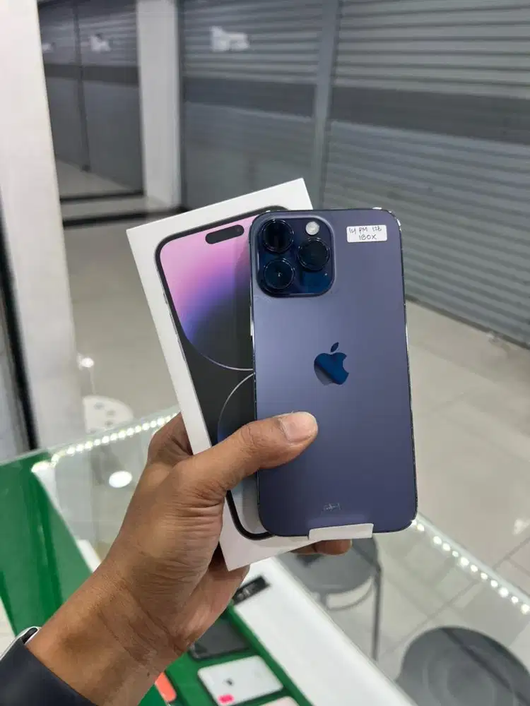 Iphone 14 promax 128gb second ibox fullset original