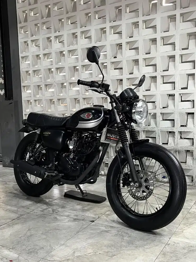 Kawasaki W175 2019 SE Nopol AG Low KM 3rb Free Part Variasi