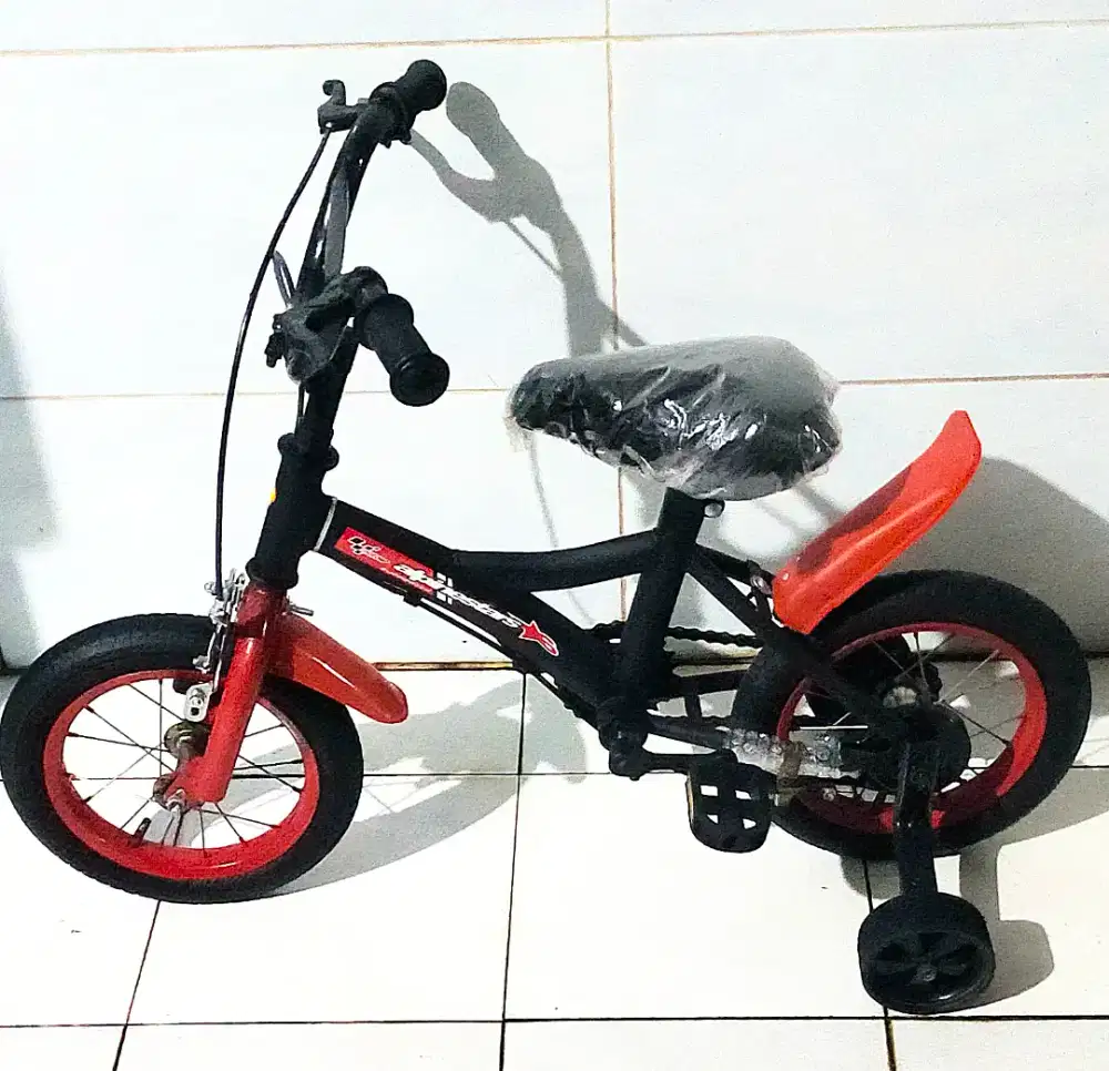 Sepeda ukuran 12,buat anak umur 2 tahun - 6 tahun