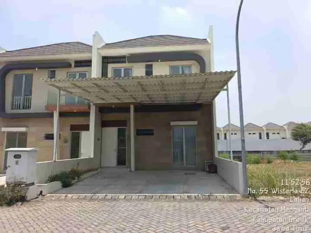 dijual rumah di Greenland Menganti dekat Surabaya bara